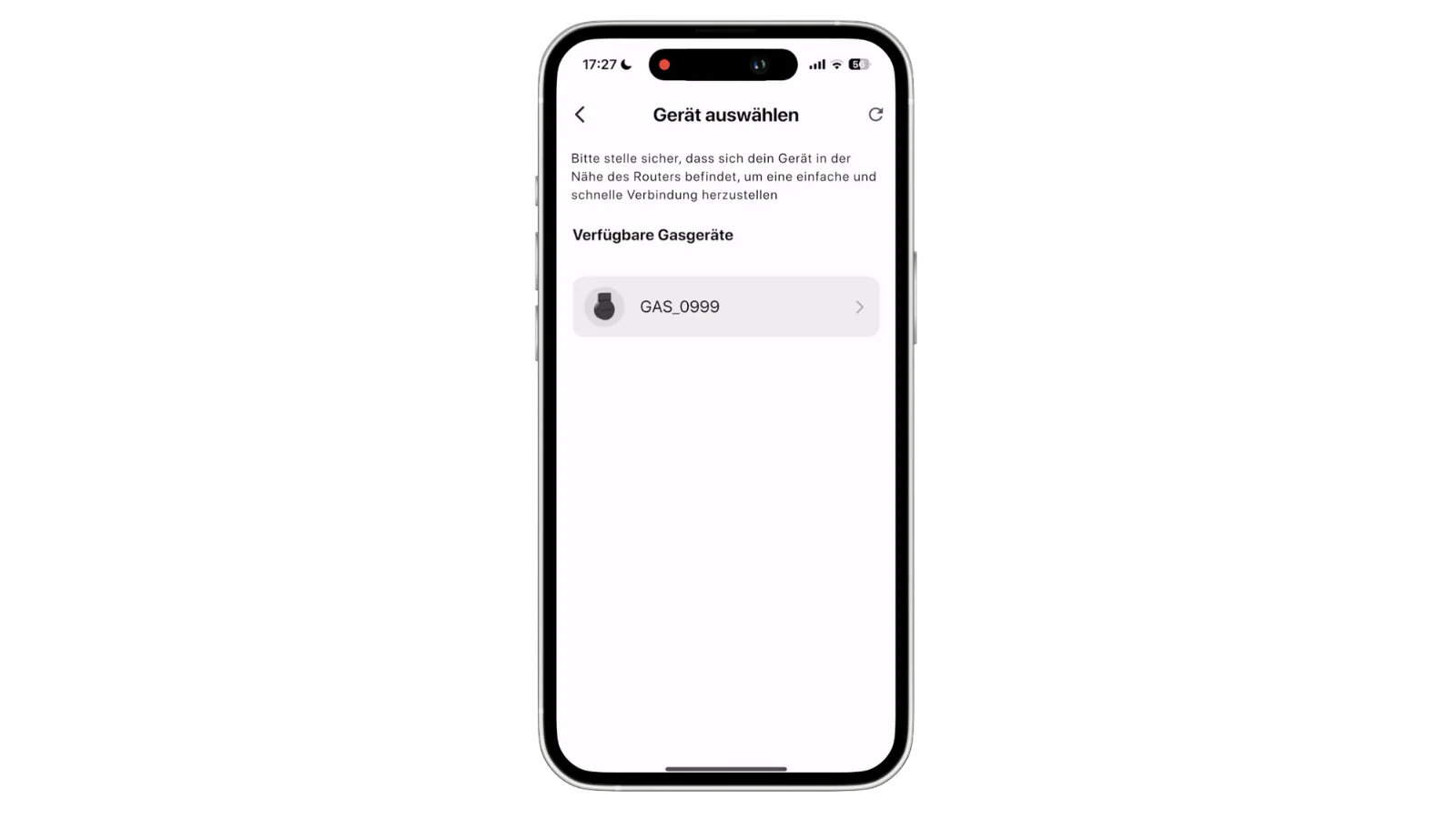 Verfügbare Bluetooth-Geräte