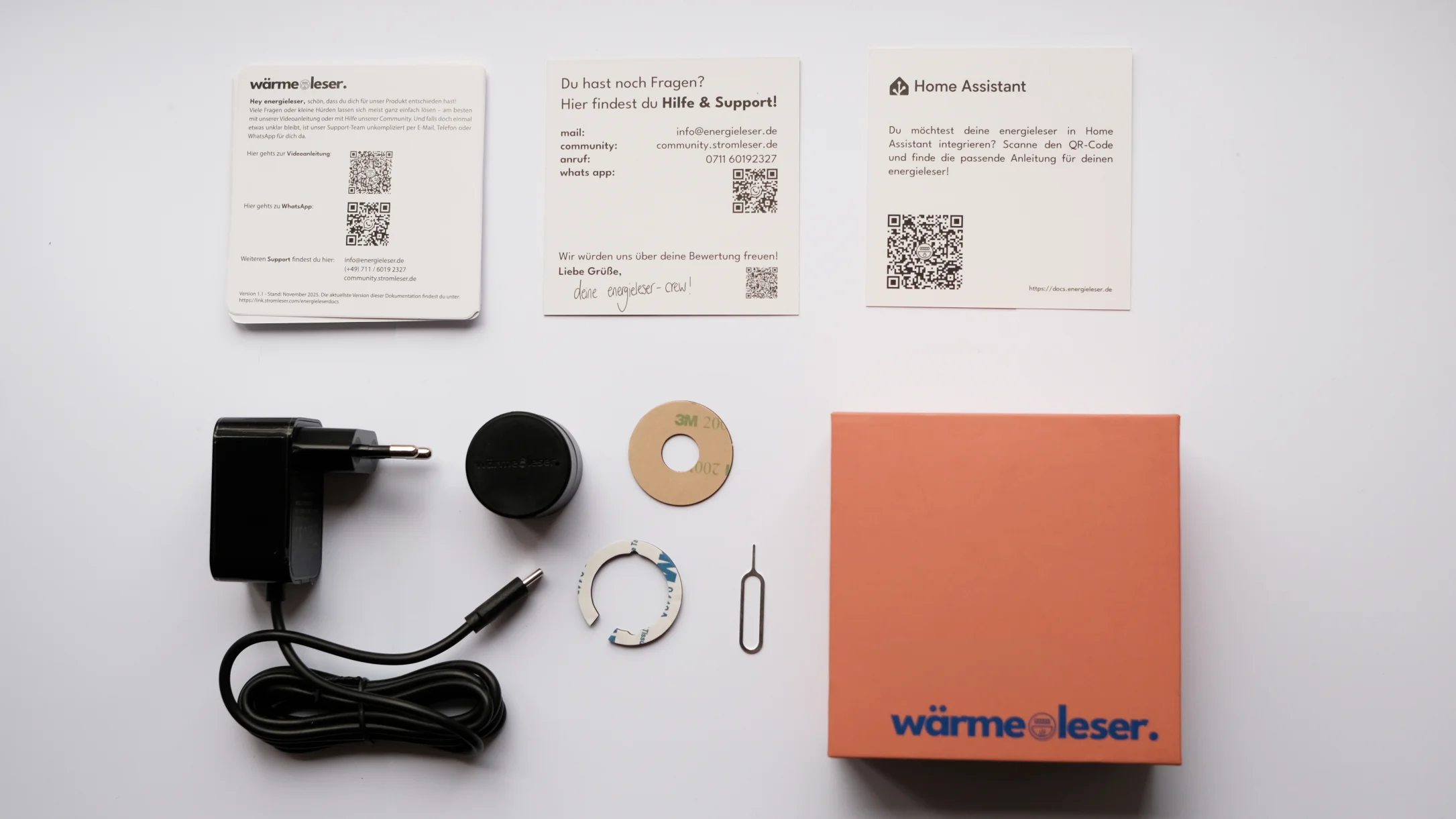 wärmeleser device